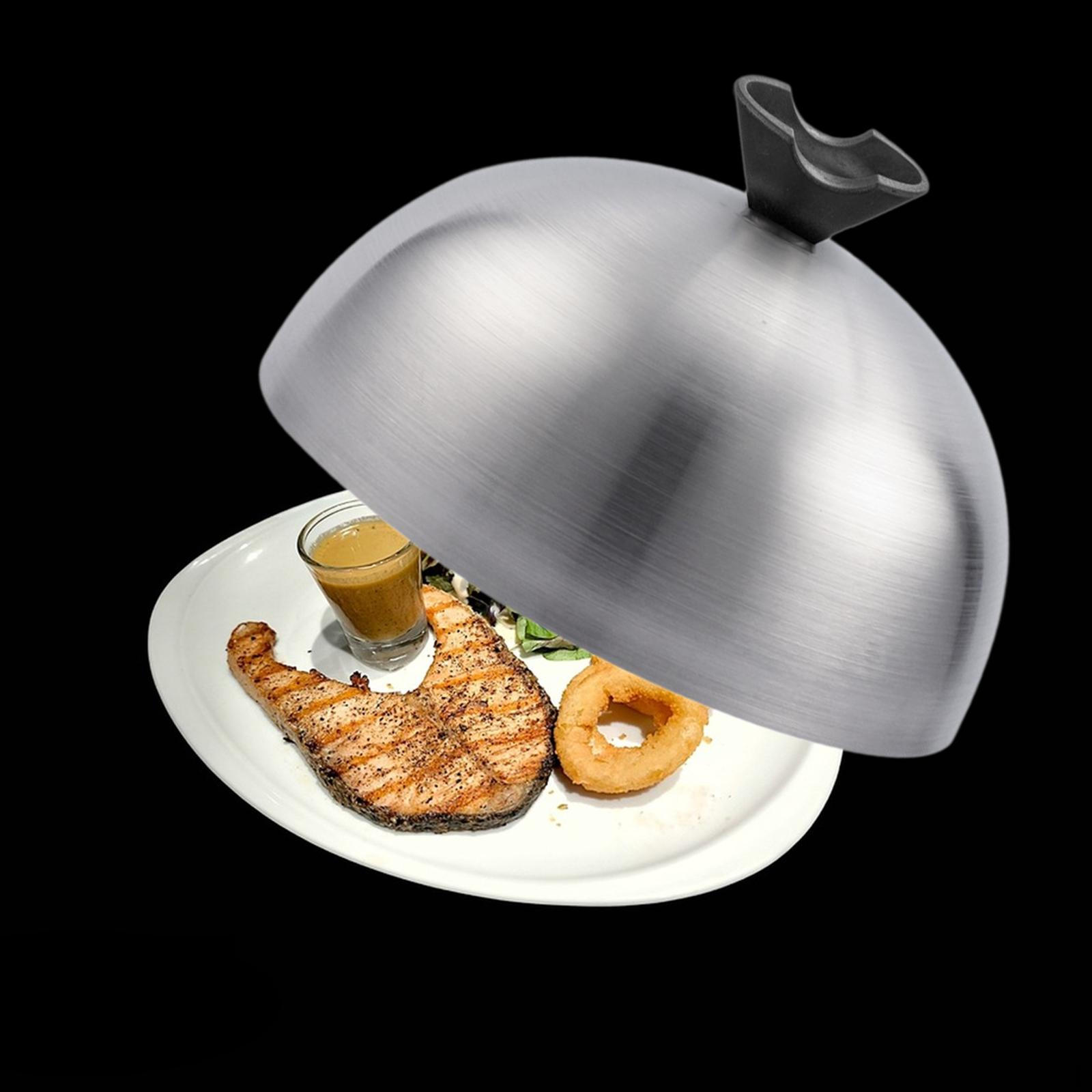 

Крышка для бургера, для поливания, многофункциональная, для жарки, крышки, купол для плавления сыра, решетка 14cm