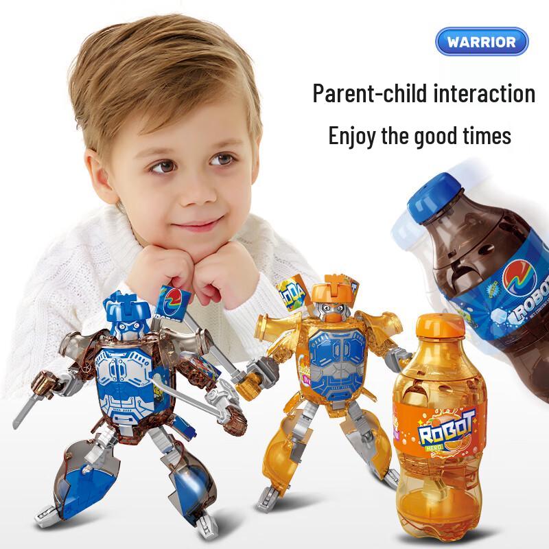 Babe Fairy Soda Transforming Robot Toy