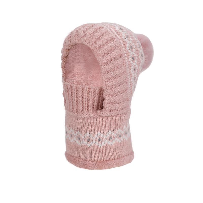 Winter Warm Knitted Wool Hat with Velvet Ear Protection