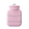 92MF Mini Hot Water Bottle 300ml From Durability Silicone With Cover Perfectly For Pains Relief Girls Present