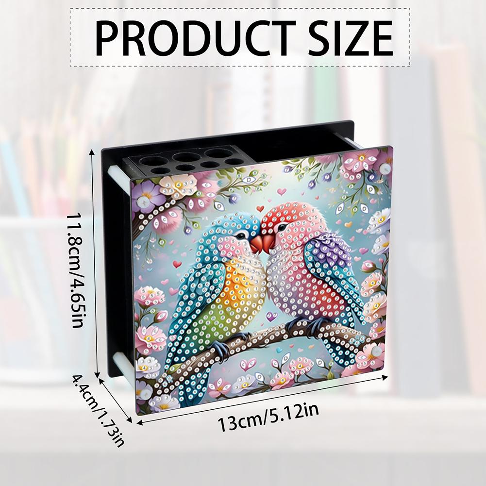 DIY Diamond Painting Kit Special Shape Diamond Pen Container Office Supplies Storage Box Diamond Painting Storage for Desk
