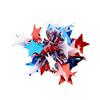 Hair Barrette Unique Patriotic Tinsel for Women Men Photo Props Western Hairpin Headwear Hair Ornaments