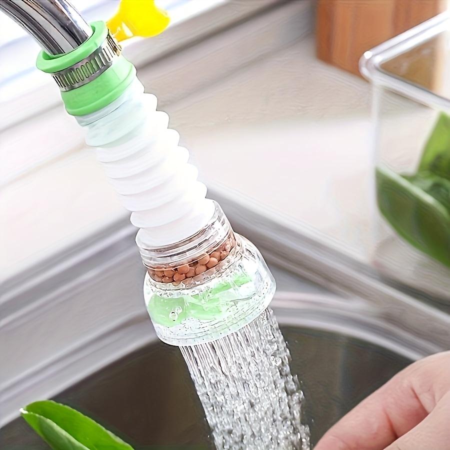 

360° Rotating faucet filter extender with purifier - No electricity required - Kitchen sink water-saving accessory
