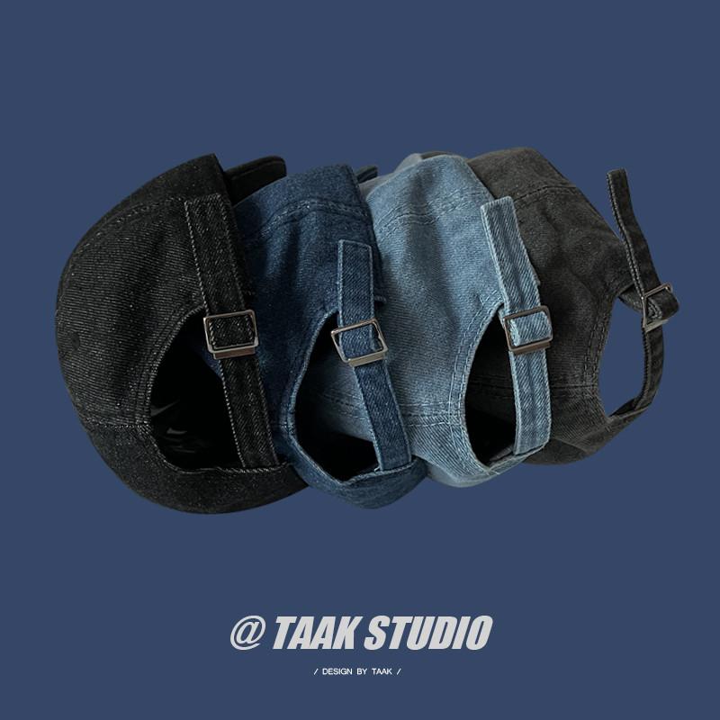 Versatile Denim Baseball Hat For Women With Cute Fox Embroidery Ideal Spring For
