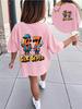Six Seven 67 Funny Italian Brainrot Childrens Short Sleeve Tee Summer Casual Hot Crewneck Cute Cartoon Age 3-14
