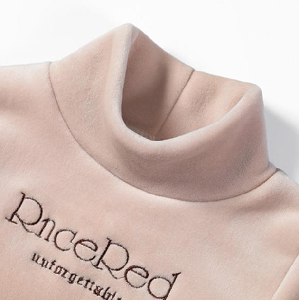 Autunno Inverno Caldo Moda Bambino Ragazzi Ragazze Peluche Calde Felpe Pullover