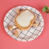 New Cartoon Toast Coin Purse Bread Lightweight Earphone Bag Portable Mini Makeup Bag Girl