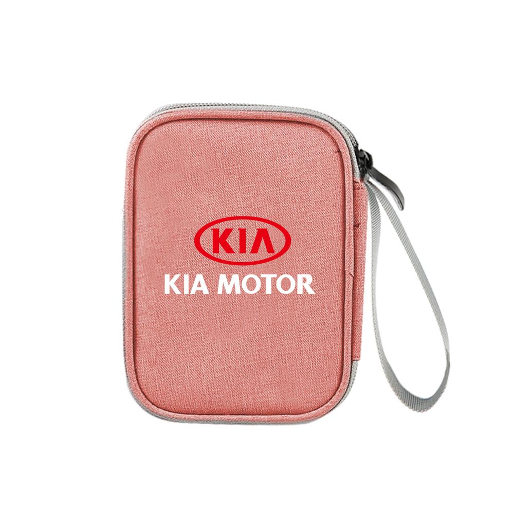 Portable Electronic Product Carry Storage Bag Car Storage Accessories For Kia Sportage 3 Rio K2 Ceed Carnival Picanto Soul EV6 xmwcj44