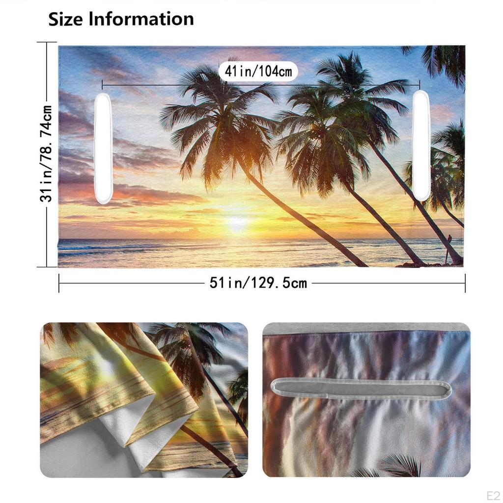 Golf Cart Seat Cover Towel for Club Car Travel Accessory