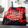 Bayern Munich Crest Blanket Warmthful Decor Perfect for Office Chair Bed Couch All-Season Use Modern Style Perfect Gift for Relatives and Friends