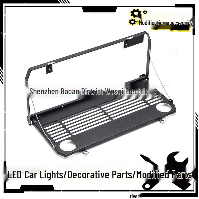 

Задняя дверь JL Wrangler Складной столик для хранения и обеда Aluminum Alloy