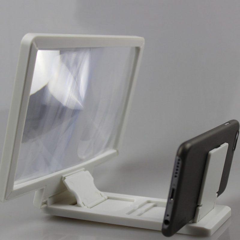 Screen Magnif 3D Movie Amplifier 3X Zoom Enlarged Phone Screen 3D Video Amplifier Radiation Eye Treasure To See Films Magnifier