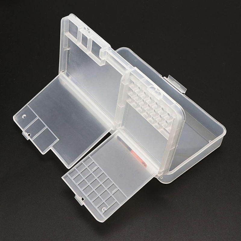 

Multi Function Storage Box Fit for Mobile Phone Openning Tools Repair IC Motheboard Screw Parts Double-layer Storage Box China Mainland