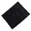 Fireplace Blanket Black Oxford Fabric 2 Layers Cotton Hook and Loop Fireplace Draft Stopper for