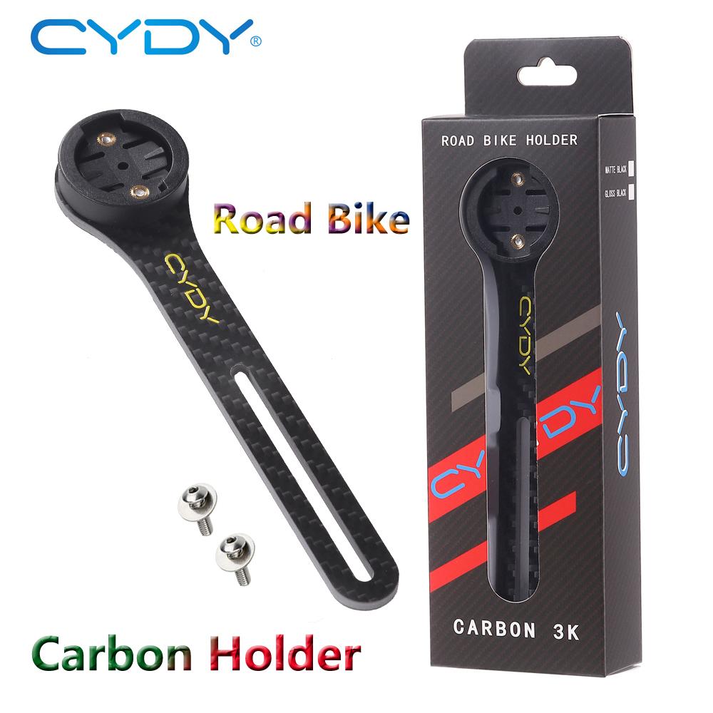 CYDY 3K Carbon Computer Edge130 200 Mount Holder Road Bike Handlebar Light Lamp Clip Camera Garmin Wahoo Bryton Rider420 Cycling 1