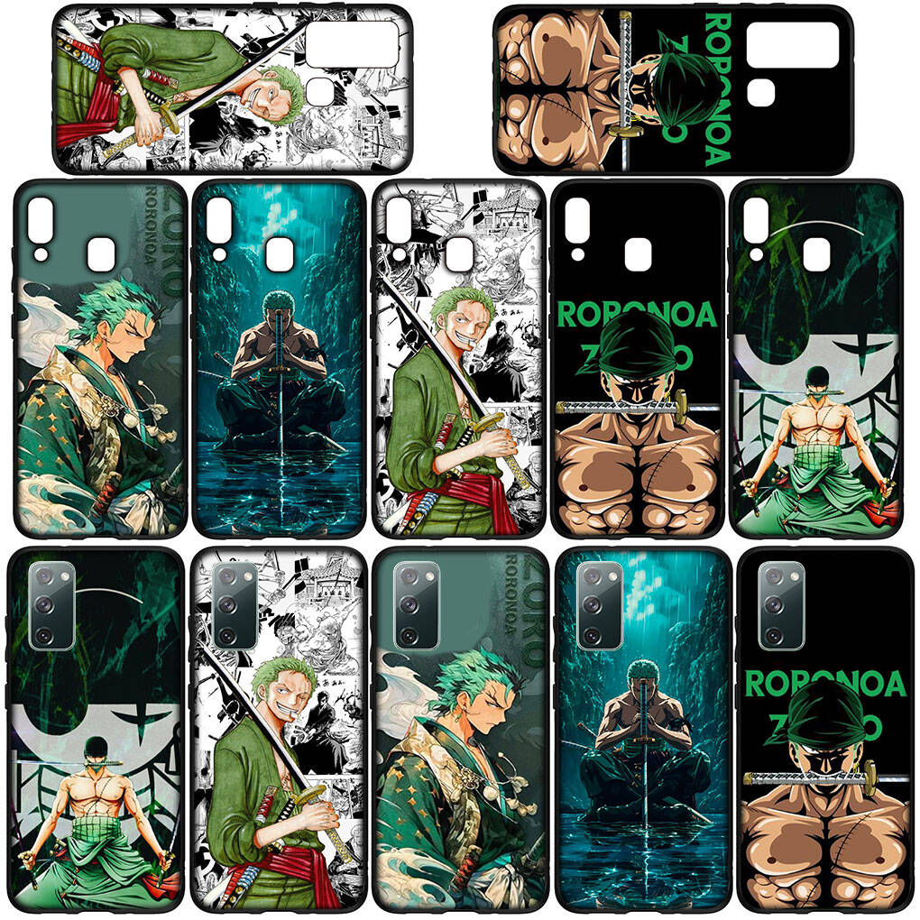 Phone Case for iPhone 17 15 16 Plus X Redmi Note 14 12 11 13 Pro Max Huawei P30 P20 Lite OPPO A60 A40 A80 A38 A54 Coque One Pieces Roronoa Zoro Cover