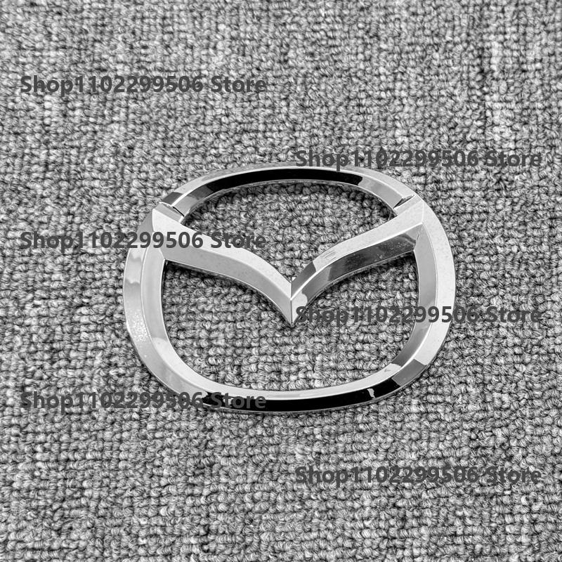 Front Grille Emblem Trunk Badge Hood Rear Logos for Mazda MX5 ND NC Miata High Gloss Black Auto Emblems Front GrillBoot BadgeSet