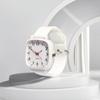 Fashionable Square Dial Teen Watch Quartz Movement 30m Water Resistance And Casual Style