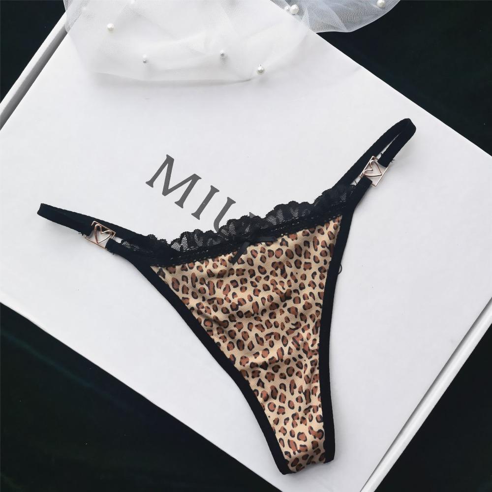 Trendy Underpants Law Waist Bow Thin Belt Lace Korean Underwear Briefs Women Panties G-String Thong
