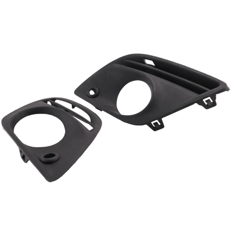 2Pcs Front Bumpers Fog Light Cover 31294051 31294052 for XC60 09-16 Replacement Fog Lamp Trim Caps Auto Accessory