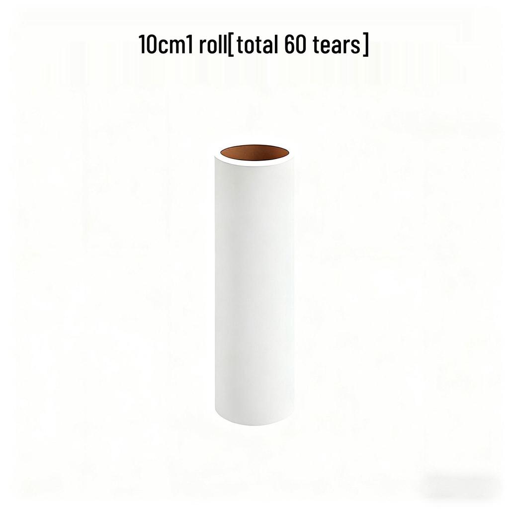 Kulaté odtrhávací náhradní nálepky na váleček na vlákna