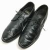 80er Jahre Vintage WEYENBERG MASSAGIC U-Tip Businessschuhe Schwarz Größe 9EEE / 27.0cm(GEBRAUCHT)