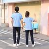2023 Summer Short Sleeve T-shirt School Uniform Set for Junior & High School Students - Boys & Girls Two-piece Sports Class Uniform
