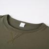 Men's Round Neck T-shirt, Cotton Base Shirt, Long Sleeved Top