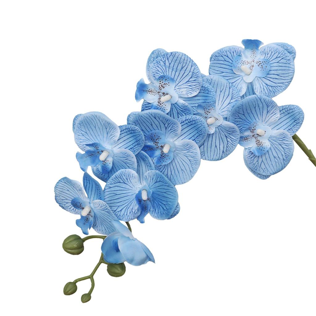 69cm Artificial Phalaenopsis Flower Branches Real Faux Orchid Stems For Floral Arrangement Wedding Party Home Decoration