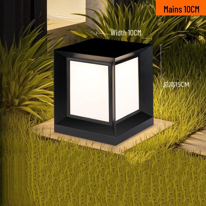 UOSU Outdoor Square Pillar Light