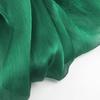 Romantic Style Water Ripple Organza Fabric 1m Bright Crepe Gauze Tulle DIY Wrinkled Fabric Wedding Decorative