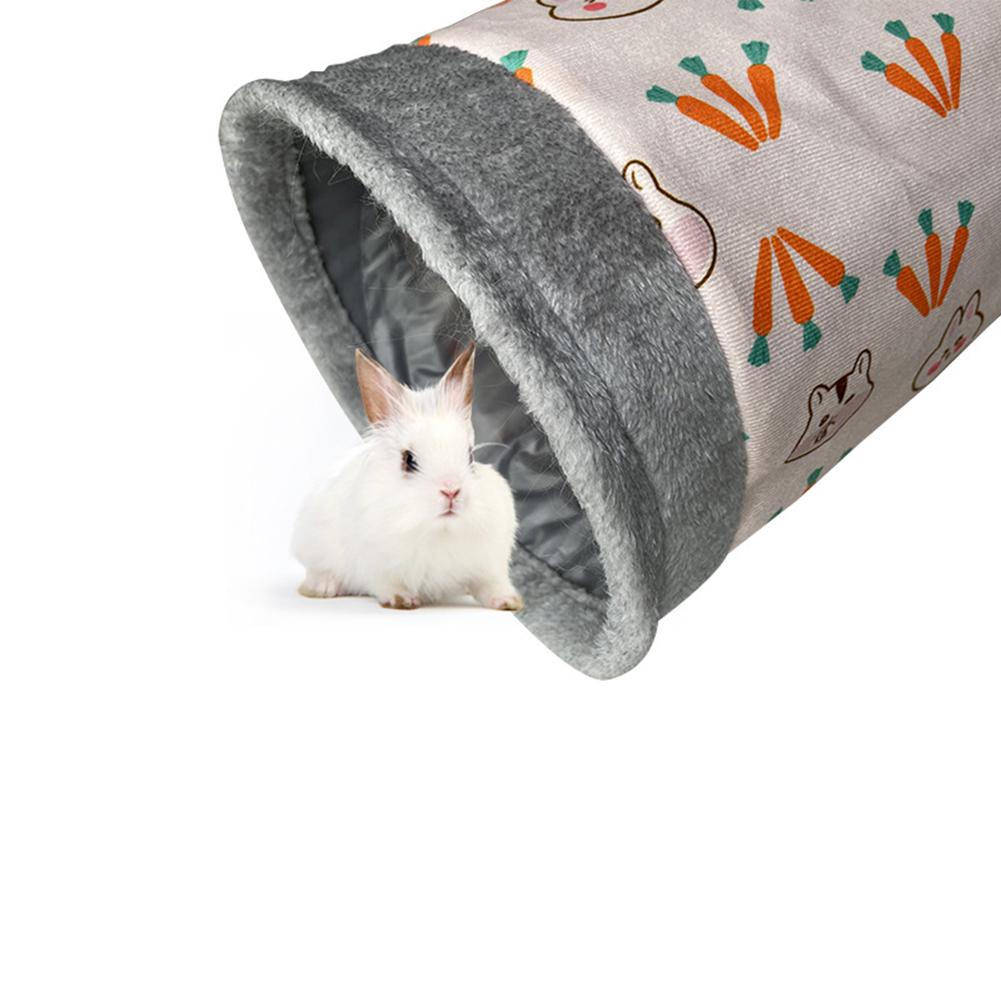 Meerschweinchen-Kaninchen-Tunnel-Röhrenspielzeug Hamsterversteck Kleintier-Aktivitätstunnel Versteckzubehör