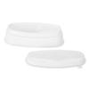 Portable White Nail Dipping Powder Tray Manicure Mould Nail Container
