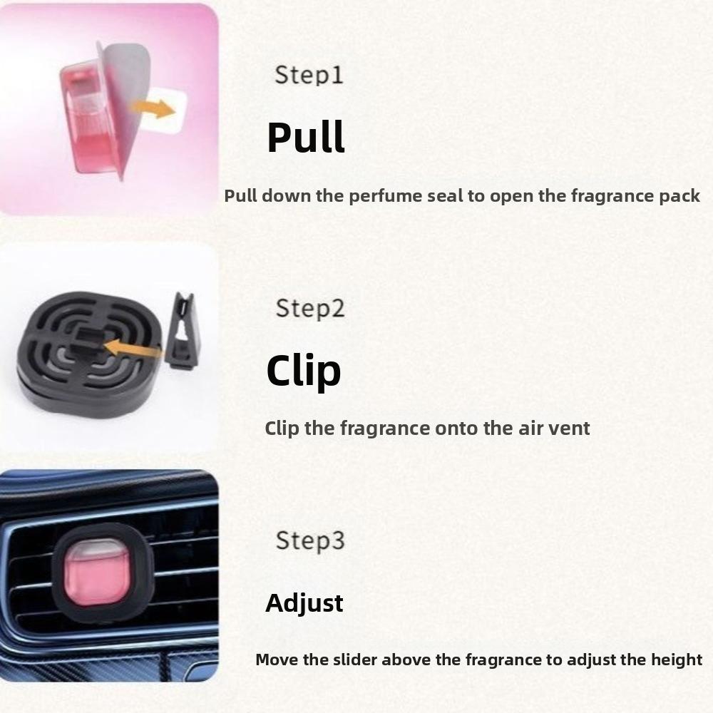 Vent Clip Design Car Air Freshener Vent Clip Alcohol-Free Car Vent Fragrance Clip Car Odor Removal
