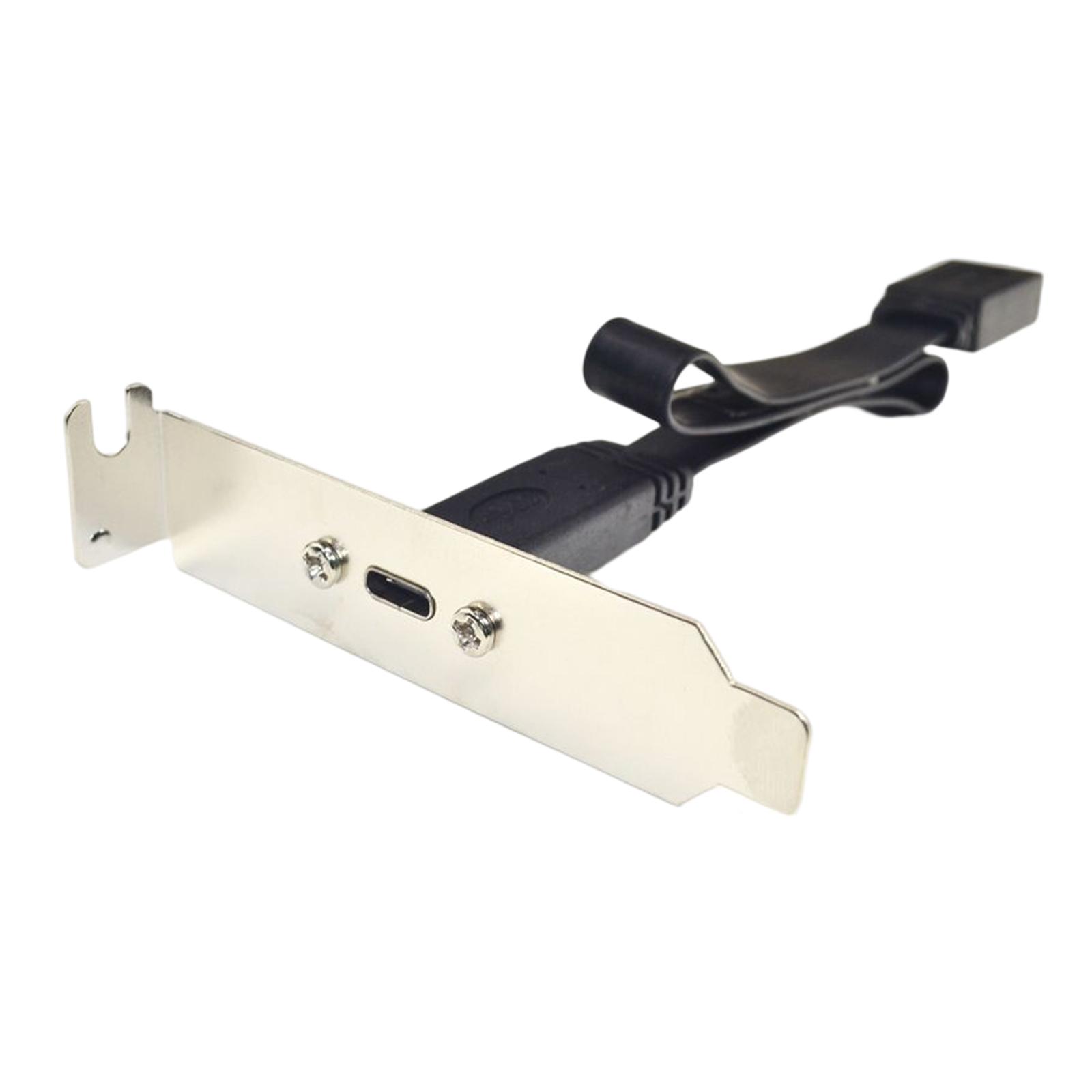 

USB 3.1 Front Panel Header Type E to USB C Type C Cable Lossless Signal Transmission