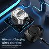 Secure Lock Clip Carbon Fiber Hard Shell TPU+PC Case For Airpods 4 For Airpods Pro2 3 2 1 Case Cover with mountaineering buckle