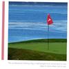 Sewroro Golf Green Flags, Practice Golf Flags with Numbered Targets, Set of 4, Red Nylon, for Grand Golf, Putting Practice, Outdoor Golf Training,
