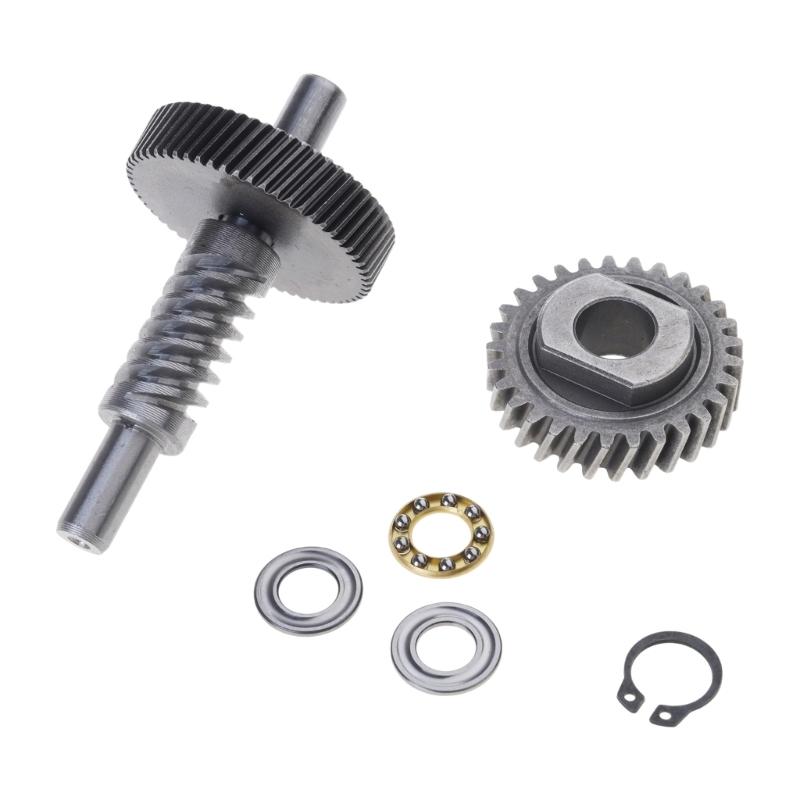 Stand Mixer Gear Set Efficient Replacement Gear Set Metal Texture Suitable for Multiple Model for Enhancing Performances