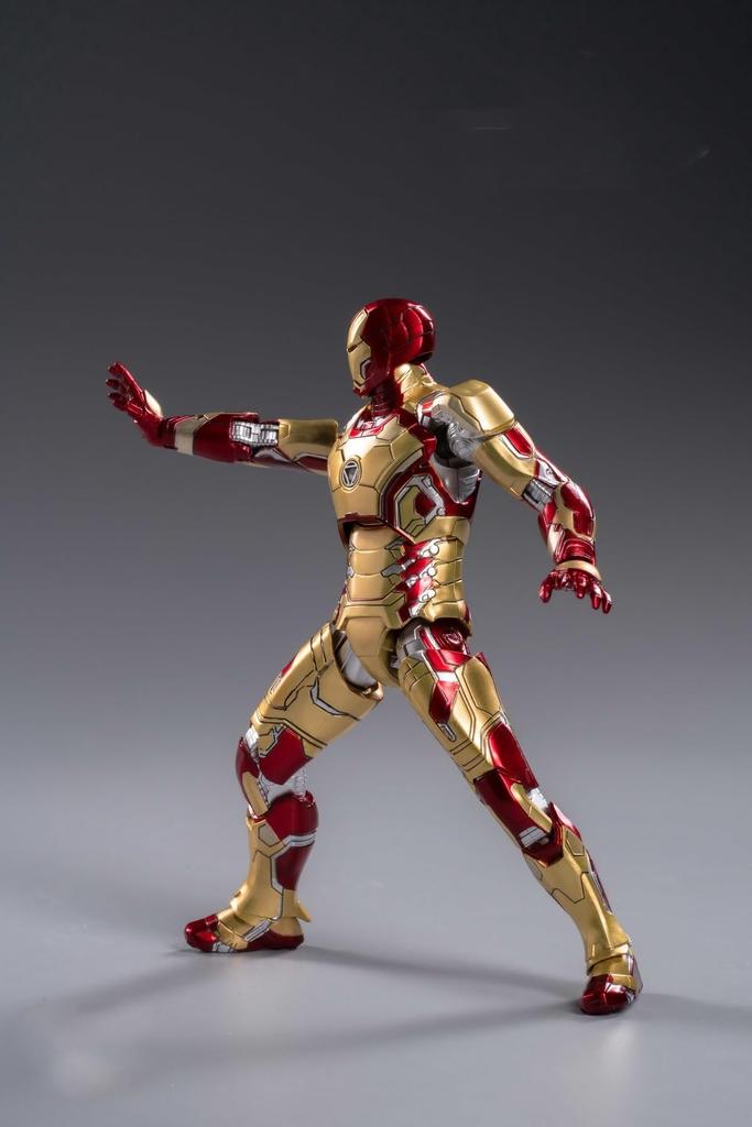 ZD TOYS Iron Man Mark 42 MK42 Scale Painted Movable Figure "Marvel Studios 3" 1/10