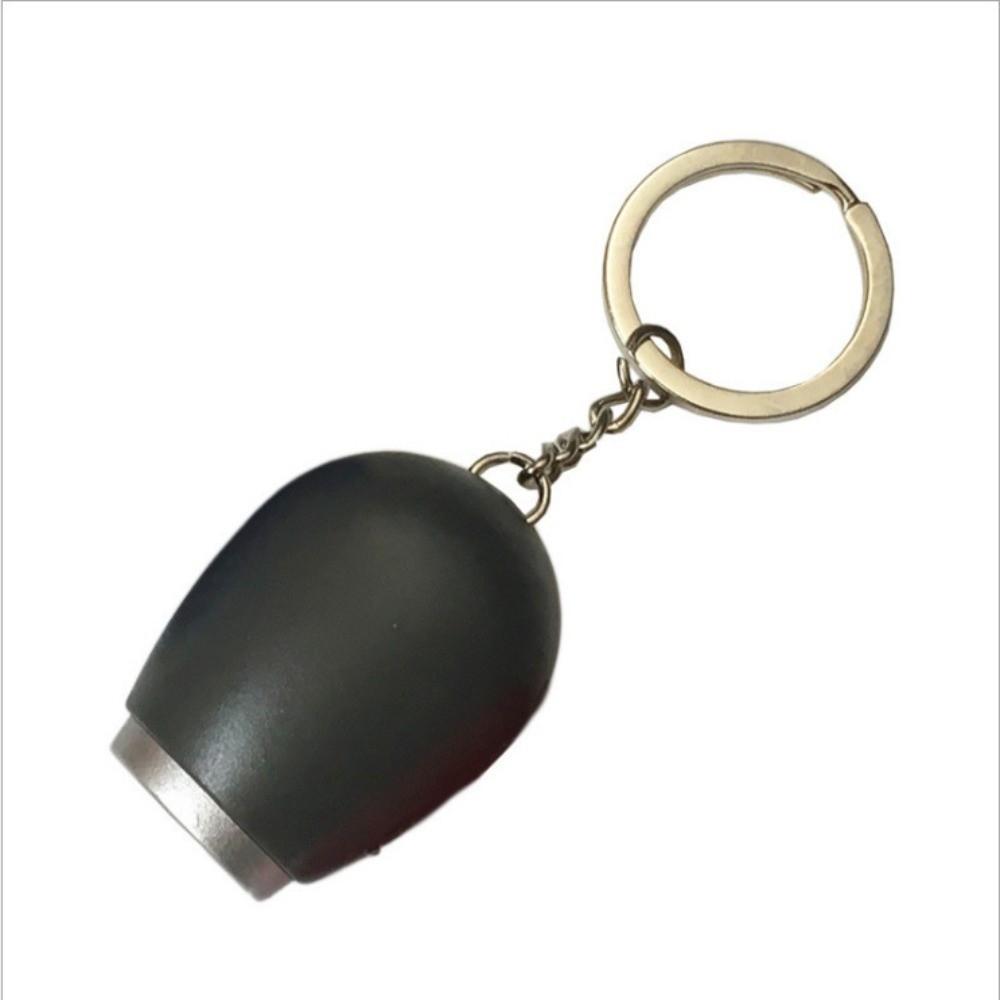 Plastic Electronic Clock Key Chain Digital Display Projection Key Chain  Commuting чёрный