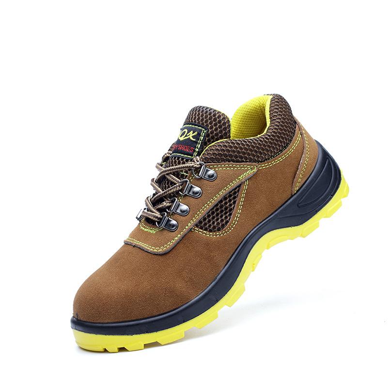 Labor Insurance Shoes Steel Baotou Anti-smashing, Anti-piercing, Breathable and Lightweight Work Shoes Anti-scalding Welder Shoes