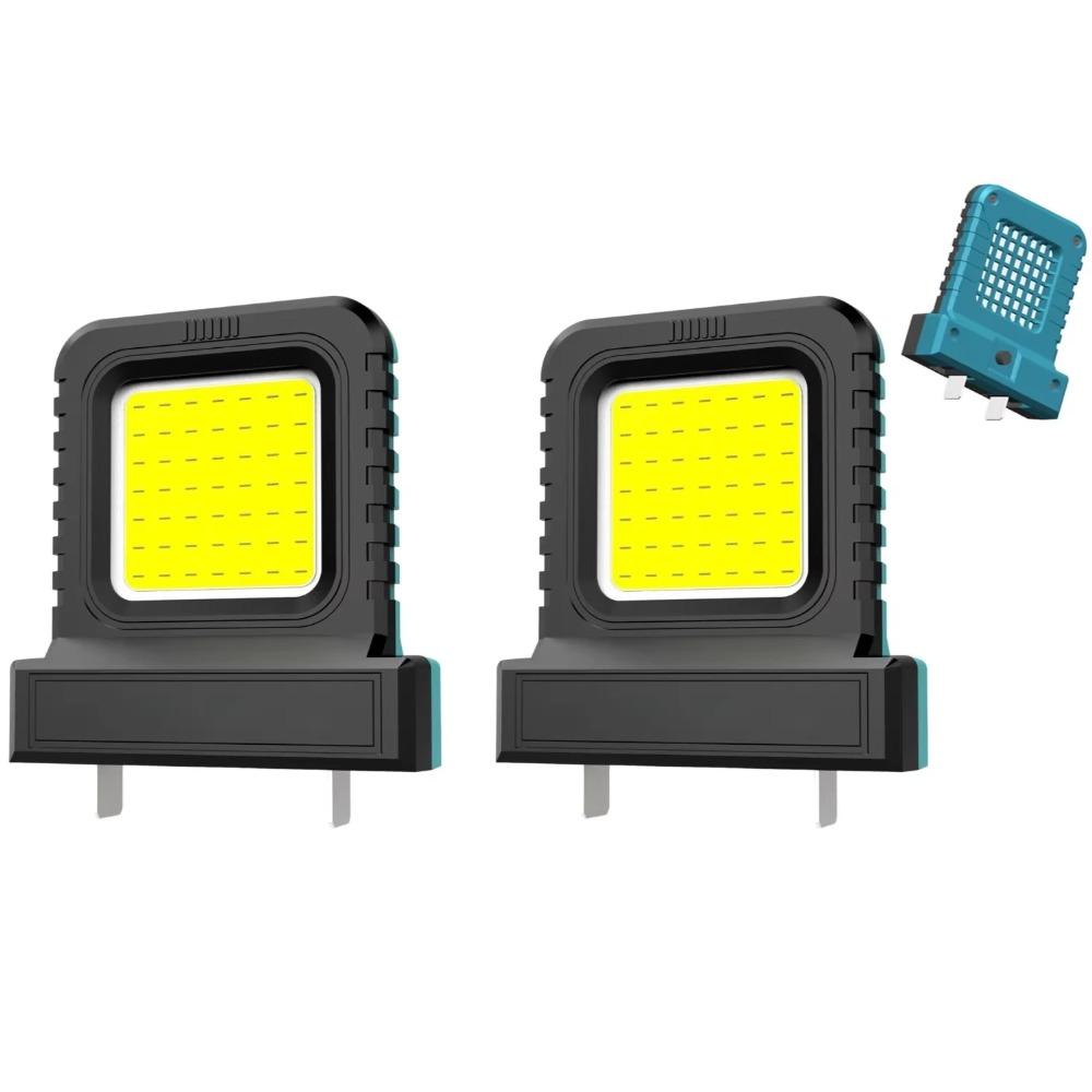 Super Bright LED Work Light for Makita for Milwaukee for Dewalt for Bosch for Dayi Lomvum Zhipu 20-21V Li-ion Battery Power Tool