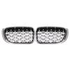 Starry Sky Style Electroplated Black Grille for BMW X3/X4 F25/F26 (2014-2018)