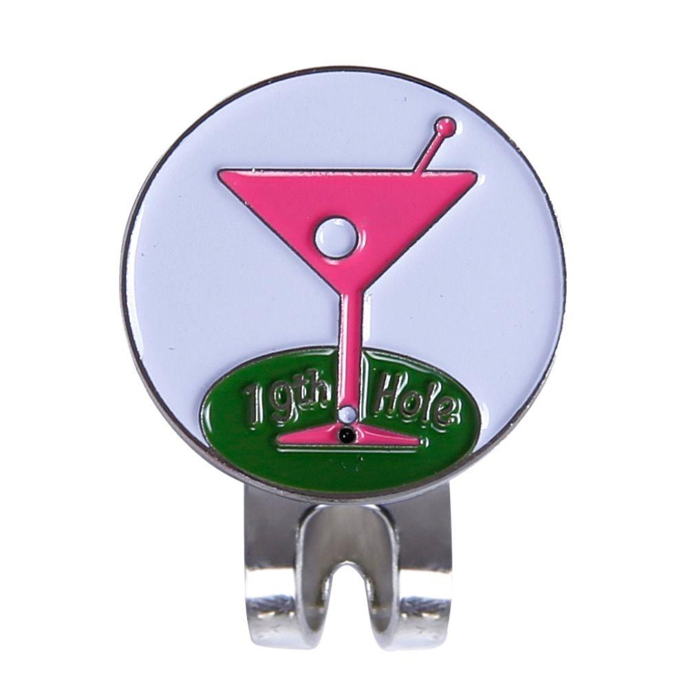 Accessories Electroplated Gold Hat Clip Ball Coin Mark Golf Cap Clip Golf Ball Marker Golf Hat Clip