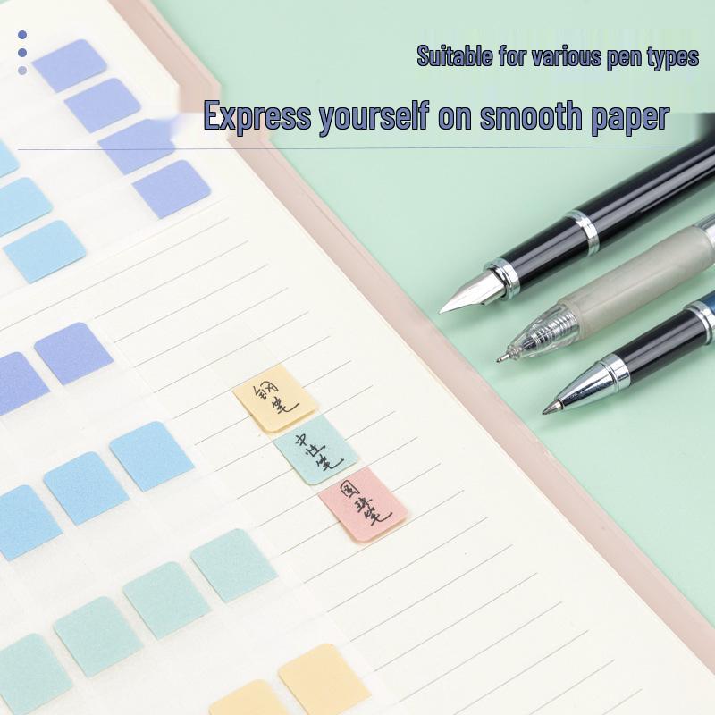Deli Index Sticky Notes: Creative Student & Office Label Stickers for Marking & Memo Indication.