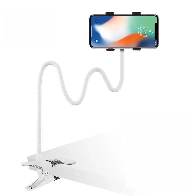 Universal 360 Degrees Mobile Phone Holder Flexible Long Arm Lazy Phone Stand Clip For Bed Office Desk For Smartphones