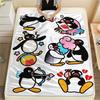 Coperta Pingu, Alta qualità, Confortevole per Tutte le Stagioni, Decorazione per la Casa, Calore e Comfort