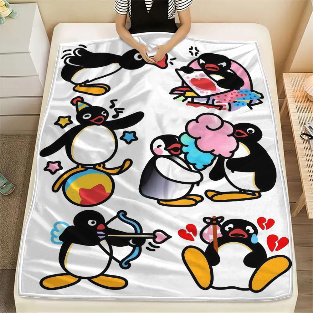 Pingu Blanket, High Quality Comfortable for All Seasons, Home Decor, Warmth and Comfort
