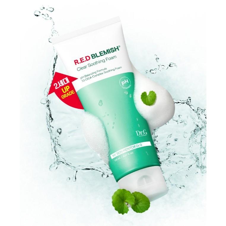 [RENEWED] DR.G Red Blemish Clear Soothing Foam 150ml