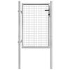 Galvanized Steel Garden Gate 105 X 100 Cm